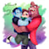 draw any cartoon style, original character or fanart