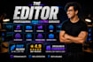 do cinematic storytelling video editing, in 24 hr