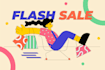 create 2d graphic illustration website banner advertising ui