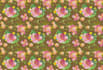 design attractive repeat hand drawn pattern with free mockup