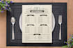 do modern food or restaurant menu design