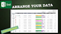 excel worksheet presentation in pivot table style