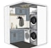 design a beautiful and functional laundry room