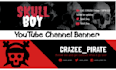 design a stylish linkedin banner, social media banner