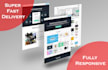 design a responsive  landing page