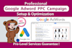 setup and manage google ads dv360 campaign with high roas