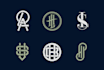 design unique initial monogram logo