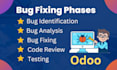 bug fix in odoo