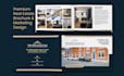 design premium real estate brochure, flyer or property marketing kit