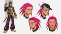 create your profesional character concept design sheet