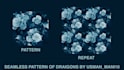 design seamless textile geometric abstract trendy patterns