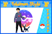 create your favorite character or yourself in pokemon style