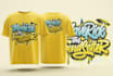 design cool graffiti pop art font logo for you