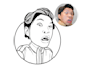 make line art black and white from your photo