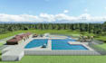 make landscape, garden, patio, pool, backyard  design, 24