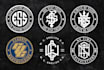 do premium monogram logo design and initial letter, apparel