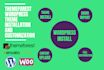 do themeforest wordpress theme installation, demo import