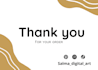 design thank you card