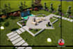 do 3d landscape of backyard front yard pool patio deck plant