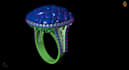 do custom jeweling design on 3d modeling and rendering