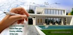 do floor plans in autocad 2d or exterior rendering within 24