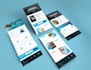 do custom minimal web design UI UX for your business with development