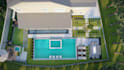 design your swimming pool , and patio deck