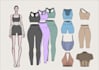 create fashion flat sketches and tech packs
