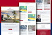 design responsive real estate mailchimp email newsletter templates