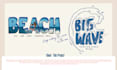 design premium vintage surf t shirt graphics for clothing brands