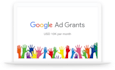 set up google grants, create converting fundraising ads