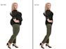 reshape your body, make you slim and remove double chin in photoshop