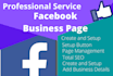 create, optimize and manage facebook business page