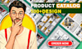 create eye catching catalog design