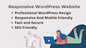build professional wordpress website design, blog website, business website