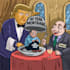 draw custom comic panels or political cartoons in my style