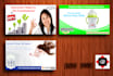 create awesome website header banner