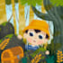 draw adorable children illustration for anything