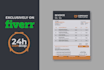 design invoice, letterhead, receipt, proforma, and quotation template