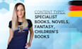 professionally proofread and edit your german book