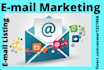 create a valid and verified email list for email marketing