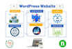 create a professional and unique wordpress website