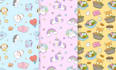 create cute vector seamless pattern