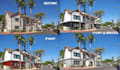 professionally change your house color exterior paint rendering