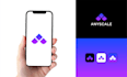 design modern technology startup logo or app icon company
