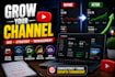manage and grow your youtube channel professionally