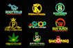 do ecommerce, website, shopify dropshipping store or shop logo design