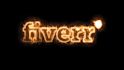 draw your logo with burning fire