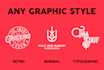 create a professional logo with branding guide