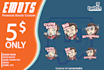 create express custom twitch emotes,sub badges in 24 hours
